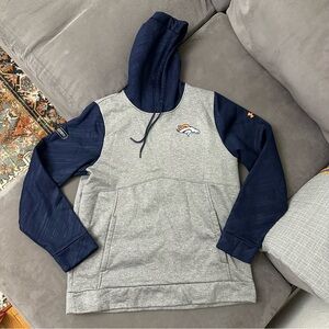 Under Armour NFL Denver Broncos Combine Authentic Football Hoodie Men's XL